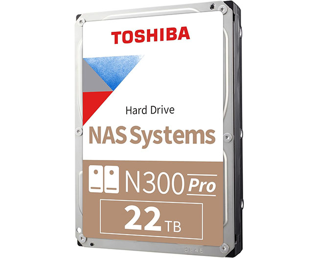 22 To pour le disque dur Toshiba N300 Pro destiné aux NAS ! | Bhmag  22 To pour le disque dur Toshiba N300 Pro destiné aux NAS !