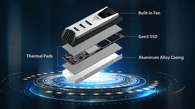  Patriot lance le Viper PV573 : un SSD M.2. PCI Express 5.0