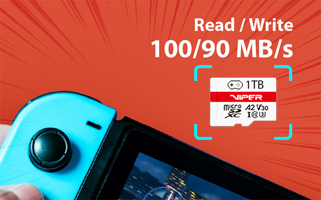 Nouvelle micro SDXC chez Patriot : la Viper Gaming V30 A2 | Bhmag  Nouvelle micro SDXC chez Patriot : la Viper Gaming V30 A2