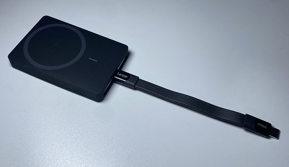 Test du SSD portable Lexar SL500 2 To USB 3.2 Gen2x2 | Bhmag  Test du SSD portable Lexar SL500 2 To USB 3.2 Gen2x2