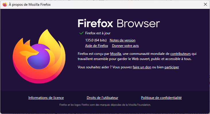 Firefox 135.0 est là avec son lot de nouveautés | Bhmag  Firefox 135.0 est là avec son lot de nouveautés