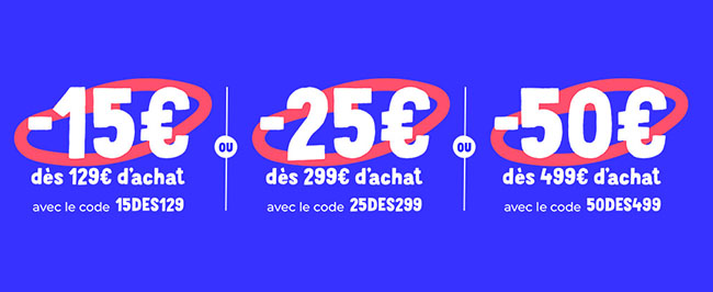 Bon Plan : CDiscount vous offre 15, 25 ou 50€ de réduction | Bhmag  Bon Plan : CDiscount vous offre 15, 25 ou 50€ de réduction