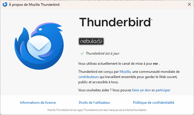 Télécharger Thunderbird 144.0.1 pour Windows sur Bhmag | Bhmag  Télécharger Thunderbird 144.0.1 pour Windows sur Bhmag