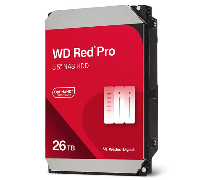 Western Digital dévoile une version 26 To du WD Red Pro