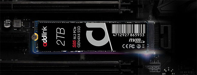  Un nouveau SSD M.2 PCie 4.0 annoncé chez Addlink : le S85