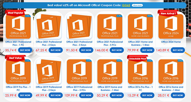 Soyez productif avec Microsoft Office dispo dès 15€ et Windows 11 dès 10€ sur Godeal24 | Bhmag Soyez productif avec Microsoft Office dispo dès 15€ et Windows 11 dès 10€ sur Godeal24