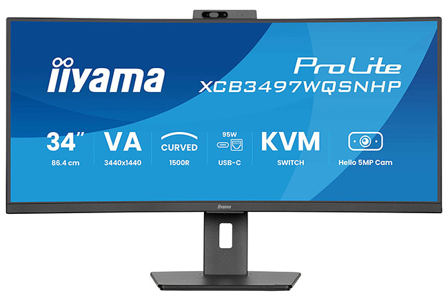 IIyama lance un moniteur 34" : le ProLite XCB3497WQSNPH-B1 | Bhmag IIyama lance un moniteur 34" : le ProLite XCB3497WQSNPH-B1