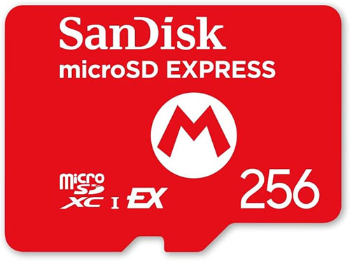  Des cartes micro SDXC Express sont déjà disponibles pour la Nintendo Switch 2