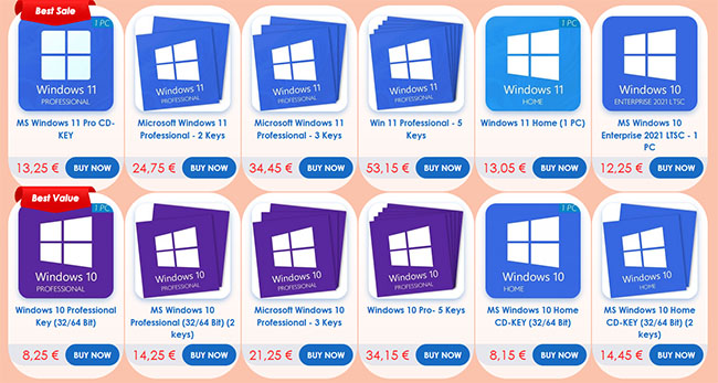 Microsoft Office 2021 et Windows 11 à partir de 10€ | Bhmag Microsoft Office 2021 et Windows 11 à partir de 10€