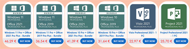 Microsoft Office 2021 et Windows 11 à partir de 10€ | Bhmag Microsoft Office 2021 et Windows 11 à partir de 10€