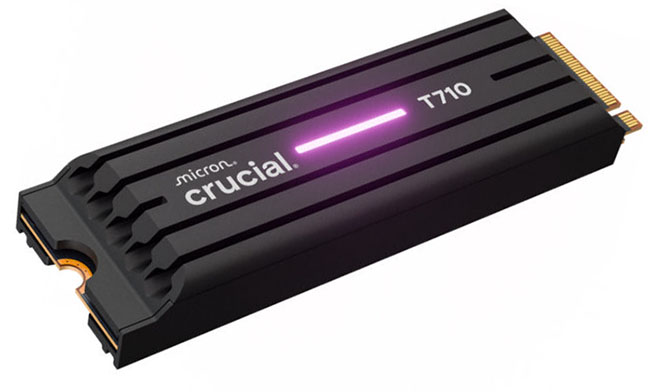 Crucial lance le T710 un SSD M.2. PCIe 5.0 ultra performant