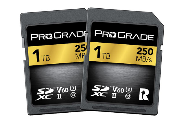 ProGrade annonce une carte mémoire SDXC Gold de 1 To | Bhmag  ProGrade annonce une carte mémoire SDXC Gold de 1 To