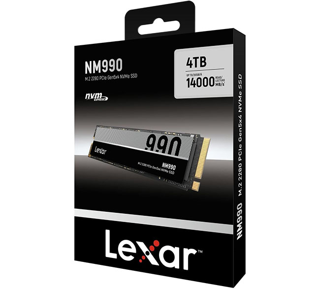Un nouveau SSD PCIe 5.0 performant chez LEXAR : le NM990 ! | Bhmag Un nouveau SSD PCIe 5.0 performant chez LEXAR : le NM990 !