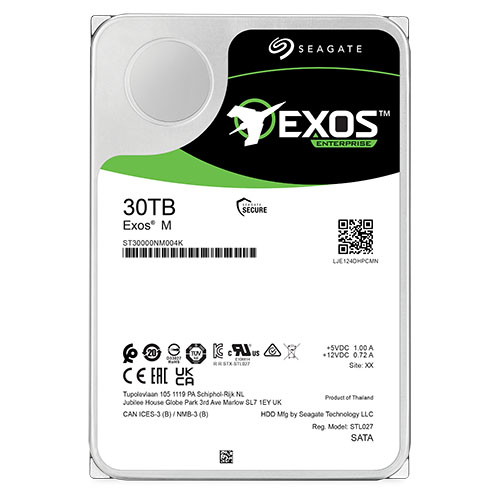 Seagate annonce les disques durs IronWolf et Exos M de 30 To | Bhmag Seagate annonce les disques durs IronWolf et Exos M de 30 To