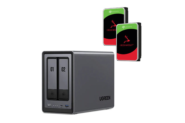  Vente flash 289€ le NAS 2 baies UGREEN DXP2800 sur GrosBill