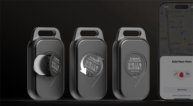 Voilà un SSD portable avec localisation intégrée (maj) | Bhmag Voilà un SSD portable avec localisation intégrée (maj)