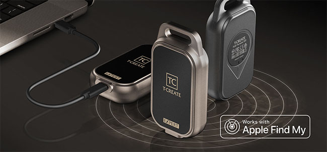 Voilà un SSD portable avec localisation intégrée (maj) | Bhmag Voilà un SSD portable avec localisation intégrée (maj)