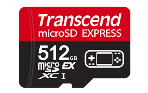  Transcend lance une carte mémoire micro SD Express