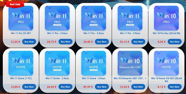  Promos Halloween : MS Office 2021 à 31€, Windows 11 à 13€