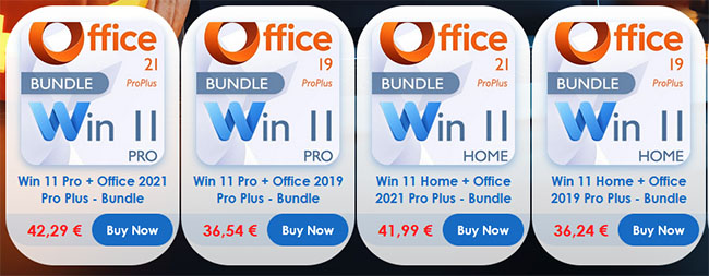  Promos Halloween : MS Office 2021 à 31€, Windows 11 à 13€