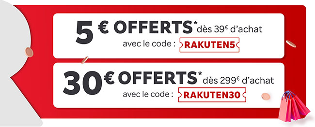 Une flopée de codes promos à valoir chez Rakuten aujourd'hui | Bhmag  Une flopée de codes promos à valoir chez Rakuten aujourd'hui