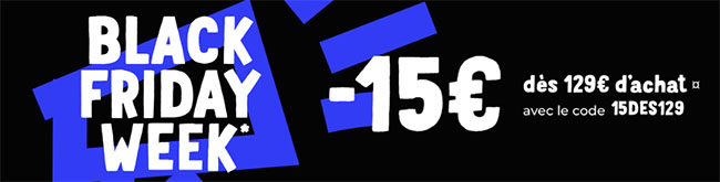  Black Friday : CDiscount vous offre 15€ de réduction