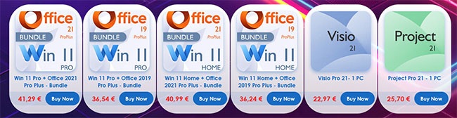  Promos 11.11 : Office 2021 à 30€ et Windows 11 Pro à 13,25€