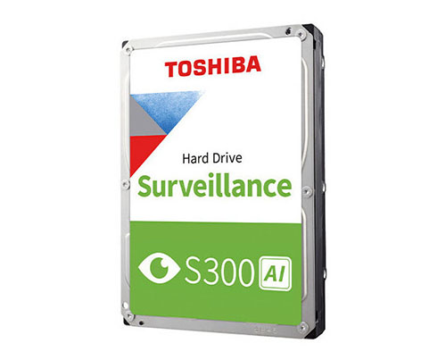  Toshiba S300 AI : disque dur spécialisé en surveillance AI
