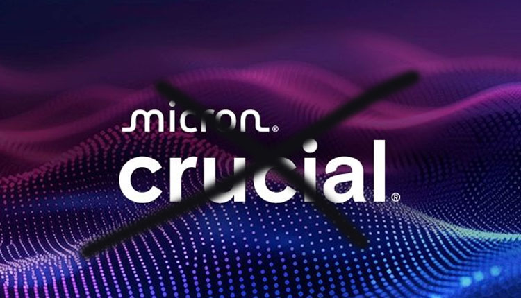 Triste nouvelle : la marque Crucial baisse le rideau !