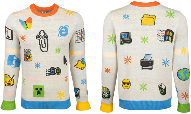 Microsoft sort sa collection de pulls moches de Noël ! | Bhmag Microsoft sort sa collection de pulls moches de Noël !