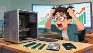  Edito : RAM, SSD, HDD, PC : la situation devient critique