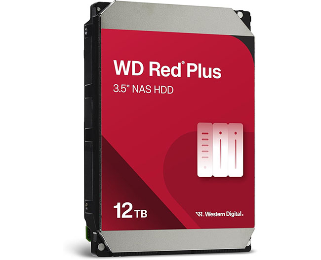  Soldes : le disque dur WD RED Plus de 12 To soldé à 278€ !