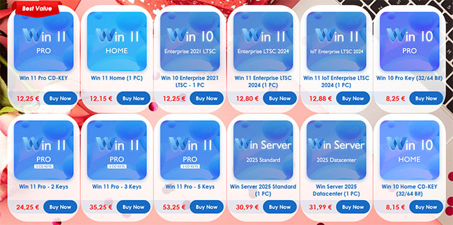  Super promo : Windows 11 et Office 2021 à partir de 12,25€ !