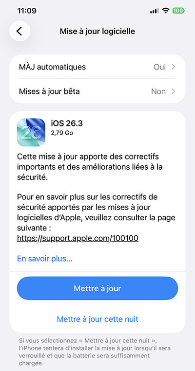 iOS 26.3