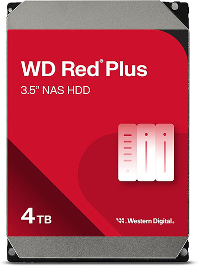 Le disque dur WD Red Plus 4 To optimisé pour NAS à 114,99€ | Bhmag WD Red Plus 4 To