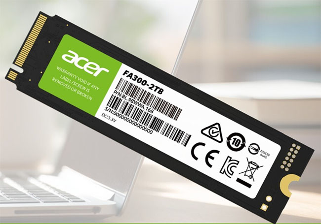  ACER lance le FA300 : un SSD M.2. PCI Express 5.0