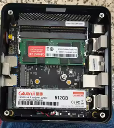  Le mini pc MLLSE G1 avec Ryzen 5 5500U et 16 Go RAM à 204€