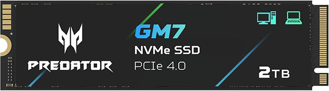 Bon Plan : des SSD M.2. NVMe à prix cassés (maj le 22/06) | Bhmag M.2 NVMe SSD, 2 TB, Predator GM7, PCIe 4.0 high-speed storage accessory Bon Plan : des SSD M.2. NVMe à prix cassés (maj le 22/06)