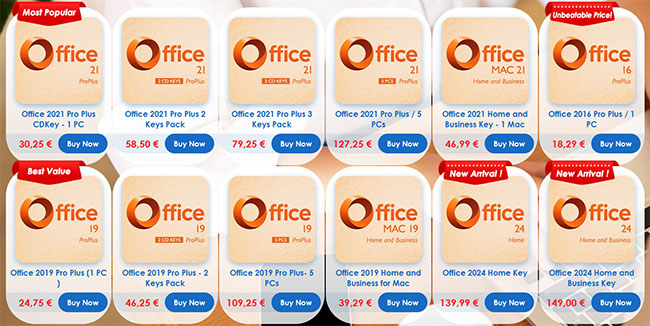  Les meilleures offres Microsoft Office et Windows 11 dès 12€