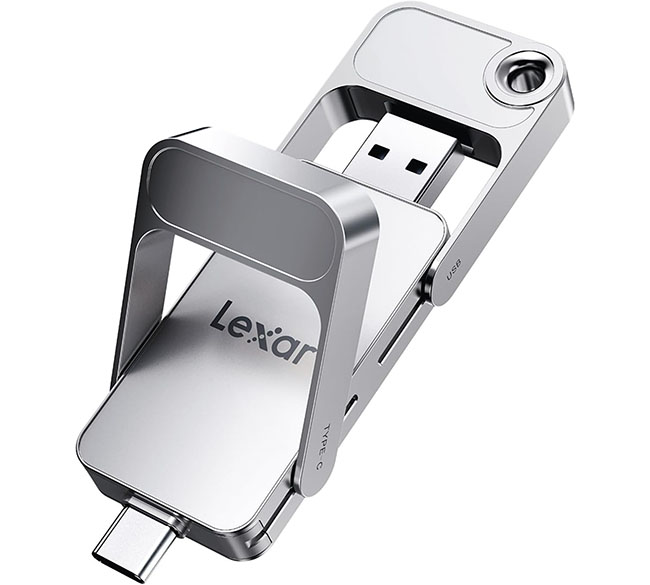 LEXAR lance le Dual Drive D70E, un SSD avec deux ports USB