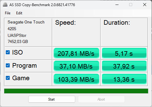 Test du disque dur externe 3,5" Seagate One Touch 8 To auto alimenté | Bhmag Test du disque dur externe 3,5" Seagate One Touch 8 To auto alimenté